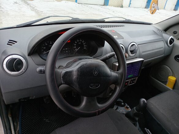 2008 Renault Logan I, серый, 400000 рублей - вид 6