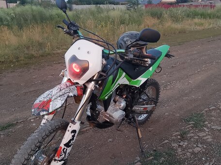 2018 Racer Enduro, зелёный, 75000 рублей, вид 1
