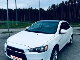 2007 Mitsubishi Lancer X, синий, 515000 рублей, вид 1
