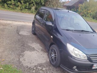 2008 Hyundai Getz I Рестайлинг, чёрный, 450000 рублей, вид 1