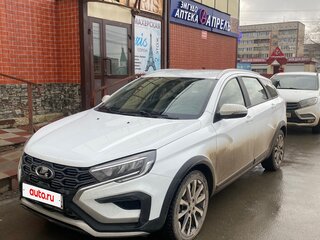 2024 Lada (ВАЗ) Vesta SW Cross I Рестайлинг (NG), белый, 1600000 рублей, вид 1