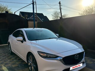 2018 Mazda 6 III (GJ) Рестайлинг 2, белый, 2200000 рублей, вид 2