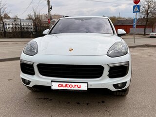 2015 Porsche Cayenne S Diesel II Рестайлинг (958), белый, 3850000 рублей, вид 1