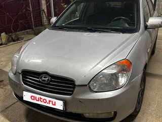 2007 Hyundai Verna II, серебристый, 380000 рублей, вид 1