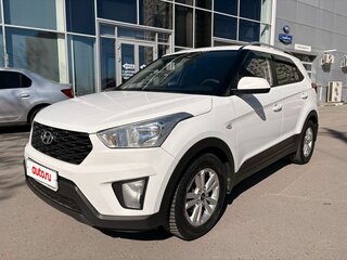 2021 Hyundai Creta I Рестайлинг, белый, 1665000 рублей, вид 2