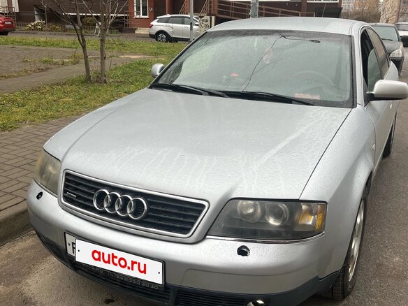 1999 Audi A6 II (C5), серебристый, 410000 рублей - вид 1