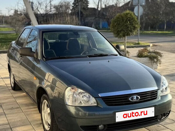 2010 Lada (ВАЗ) Priora I, зелёный, 450000 рублей - вид 11