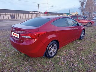 2012 Hyundai Elantra V (MD), красный, 1100000 рублей, вид 3