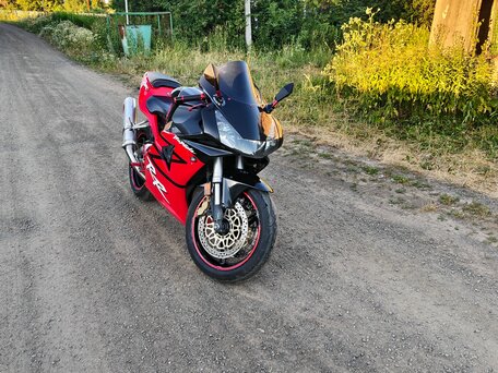 2002 Honda CBR 954RR Fireblade, красный, 425000 рублей, вид 2