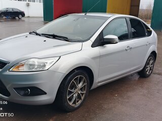 2008 Ford Focus II Рестайлинг, серебристый, 559000 рублей, вид 1