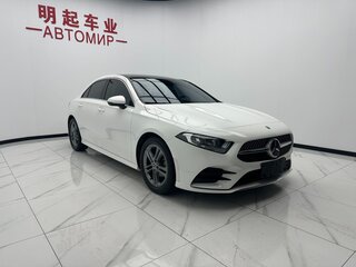 2022 Mercedes-Benz A-Класс 180 Long IV (W177), белый, 1710000 рублей, вид 2