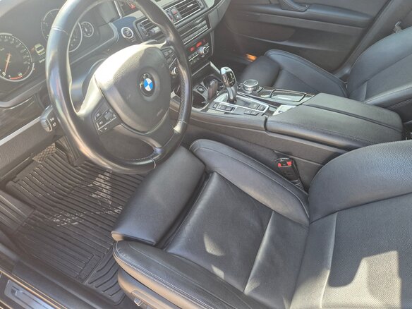 2016 BMW 5 серии 530d xDrive VI (F10/F11/F07) Рестайлинг, чёрный, 3600000 рублей - вид 17