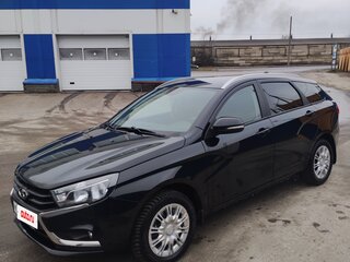 2020 Lada (ВАЗ) Vesta SW I, чёрный, 1230000 рублей, вид 2