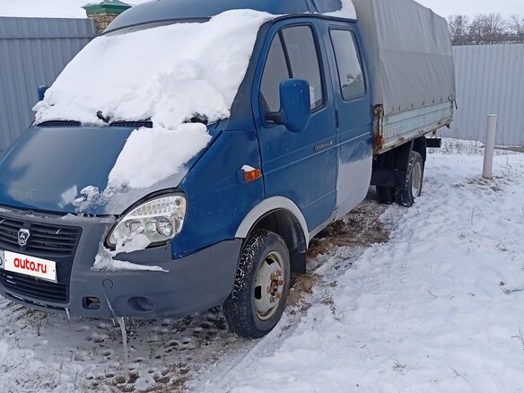 2007 ГАЗ ГАЗель (33023/330273) Фермер, синий, 570000 рублей