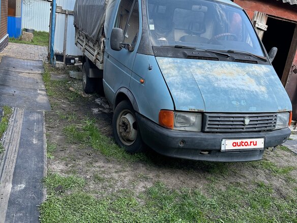 1996 ГАЗ ГАЗель (3302), голубой, 250000 рублей