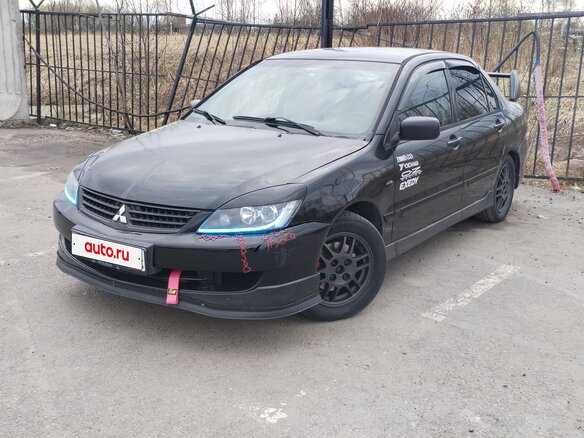2007 Mitsubishi Lancer IX Рестайлинг, чёрный, 250000 рублей