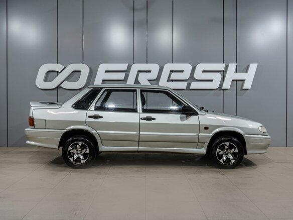 2005 Lada (ВАЗ) 2115, серебристый, 279000 рублей - вид 4