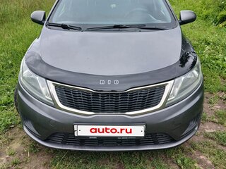 2012 Kia Rio III, серый, 670000 рублей, вид 3