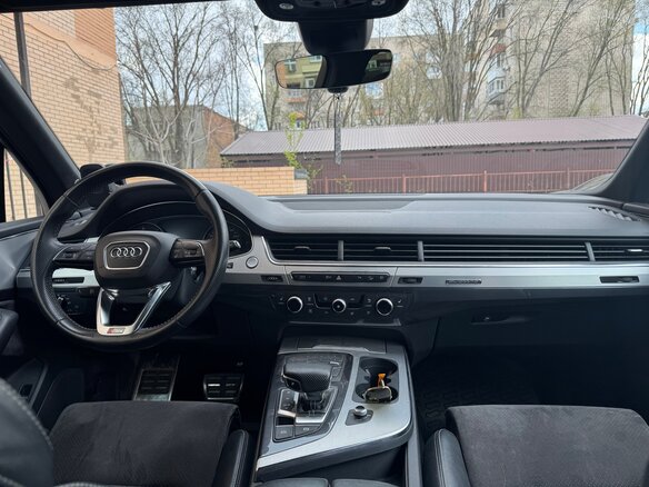 2019 Audi Q7 II (4M), синий, 4400000 рублей - вид 10