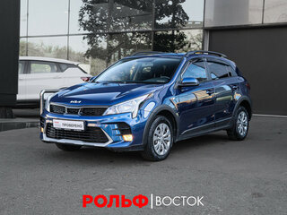 2021 Kia Rio X IV Рестайлинг, синий, 1590000 рублей, вид 1