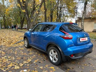 2018 Nissan Juke I Рестайлинг, голубой, 1600000 рублей, вид 5