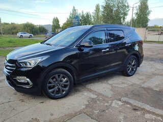 2017 Hyundai Santa Fe III Рестайлинг, чёрный, 2800000 рублей, вид 4