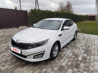 2014 Kia Optima III Рестайлинг, белый, 1050000 рублей, вид 2