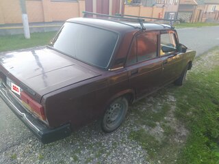 2007 Lada (ВАЗ) 2107, красный, 115000 рублей, вид 5