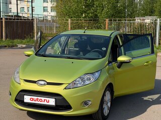 2010 Ford Fiesta Mk6, зелёный, 565000 рублей, вид 5