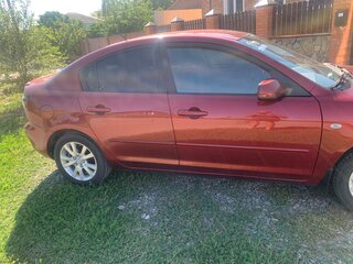2008 Mazda 3 I (BK) Рестайлинг, красный, 600000 рублей, вид 5