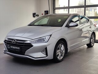 2019 Hyundai Elantra VI (AD) Рестайлинг, серебристый, 1735000 рублей, вид 1