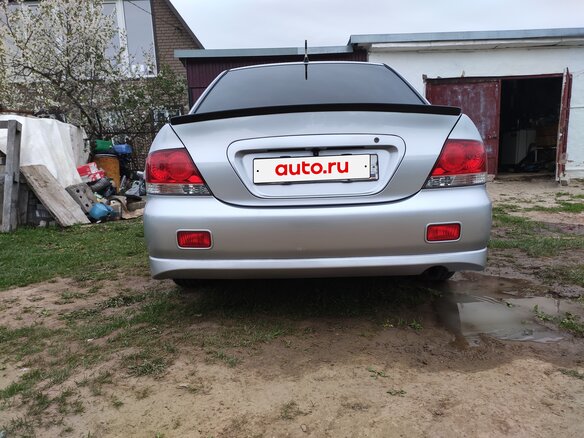 2007 Mitsubishi Lancer IX Рестайлинг, серебристый, 850000 рублей - вид 5