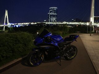 2021 Yamaha YZF-R7, синий, 950000 рублей, вид 4