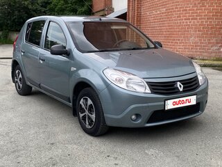 2011 Renault Sandero I, синий, 460000 рублей, вид 2
