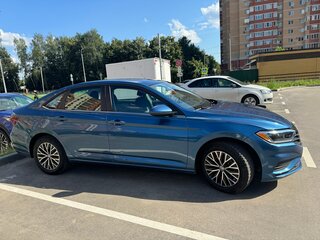 2021 Volkswagen Jetta 8-speed VII, синий, 1800000 рублей, вид 2