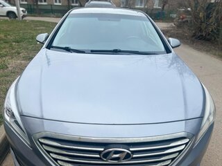 2015 Hyundai Sonata VII (LF), серый, 1350000 рублей, вид 1
