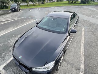 2016 BMW 7 серии 740d xDrive VI (G11/G12), чёрный, 3790000 рублей, вид 4