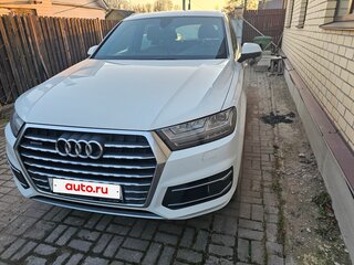 2017 Audi Q7 II (4M), белый, 3900000 рублей, вид 1