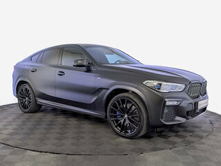2020 BMW X6 40d III (G06), чёрный, 7500000 рублей, вид 3
