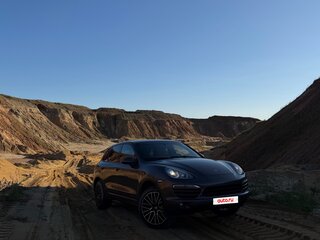 2013 Porsche Cayenne II (958), коричневый, 2490000 рублей, вид 2