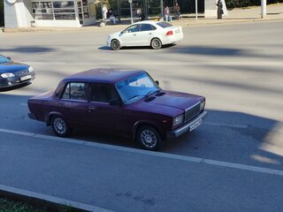 2000 Lada (ВАЗ) 2107, пурпурный, 80000 рублей, вид 3