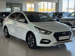 2019 Hyundai Solaris II, белый, 1185000 рублей, вид 3