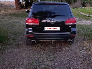 2005 Volkswagen Touareg I, чёрный, 1200000 рублей, вид 5