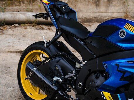 2020 Yamaha YZF-R6, синий, 1300000 рублей, вид 2