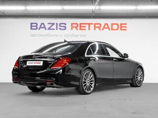 2014 Mercedes-Benz S-Класс 500 Long VI (W222, C217), чёрный, 2779000 рублей, вид 5