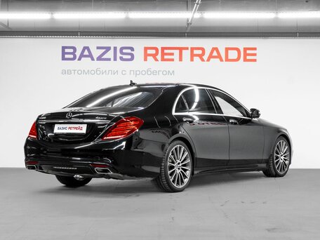 2014 Mercedes-Benz S-Класс 500 Long VI (W222, C217), чёрный, 2799000 рублей, вид 5