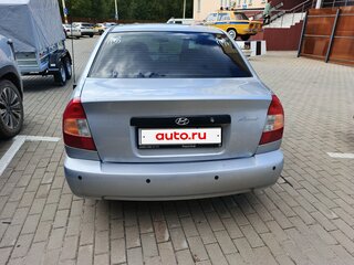 2008 Hyundai Accent ТагАЗ II, серебристый, 385000 рублей, вид 5