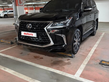 2021 Lexus LX 570 III Рестайлинг 2, чёрный, 13000000 рублей, вид 2