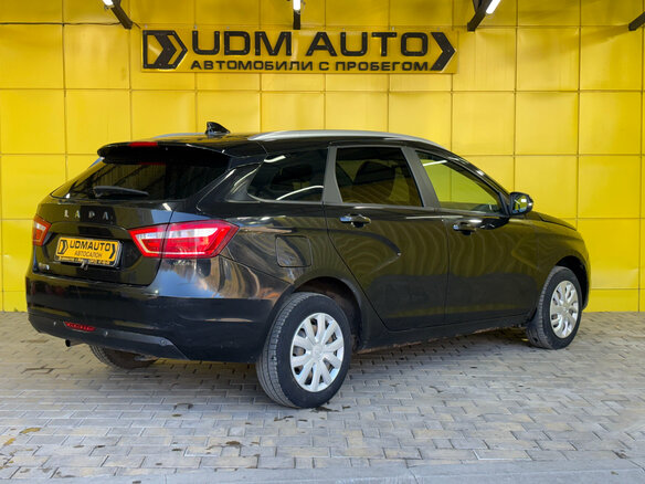 2018 Lada (ВАЗ) Vesta SW I, чёрный, 799000 рублей - вид 4