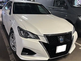 2017 Toyota Crown XIV (S210) Рестайлинг, белый, 3050000 рублей, вид 1